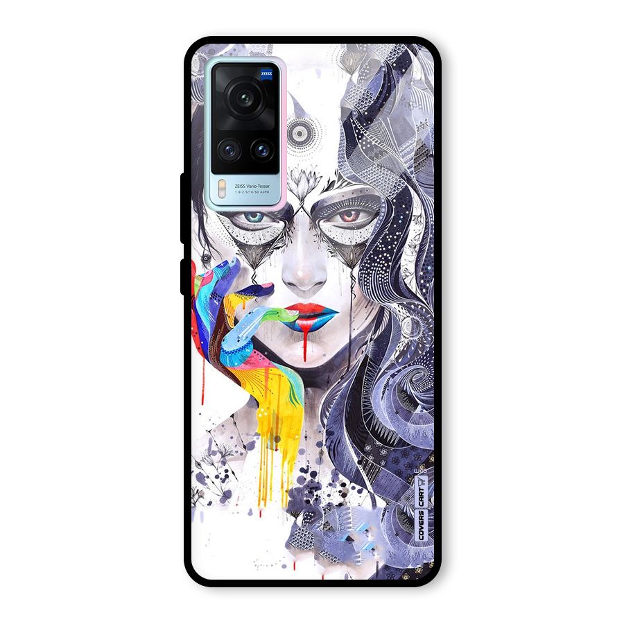 Astonishing Artwork Glass Back Case for Vivo X60