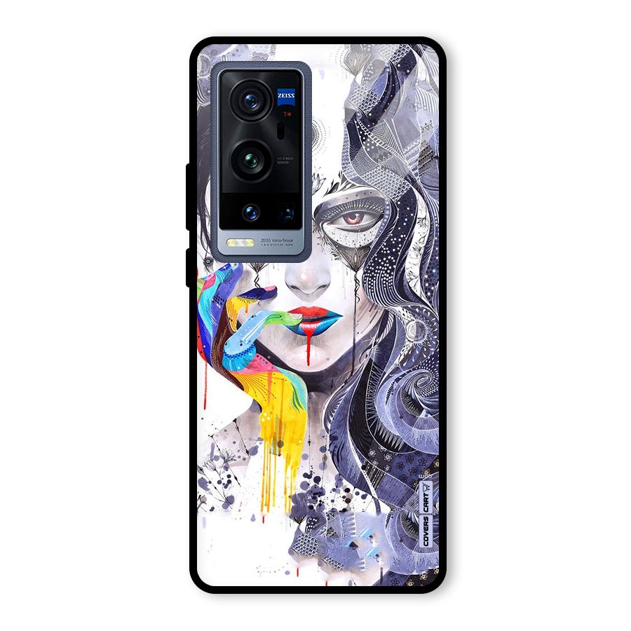 Astonishing Artwork Glass Back Case for Vivo X60 Pro Plus
