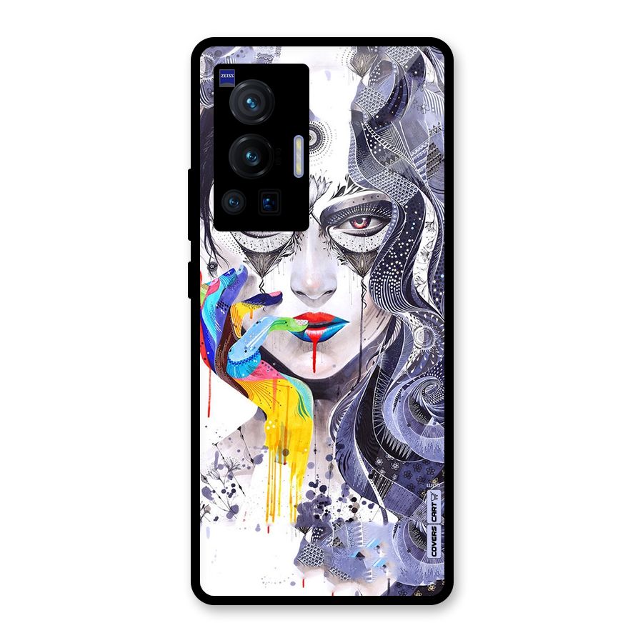 Astonishing Artwork Glass Back Case for Vivo X70 Pro