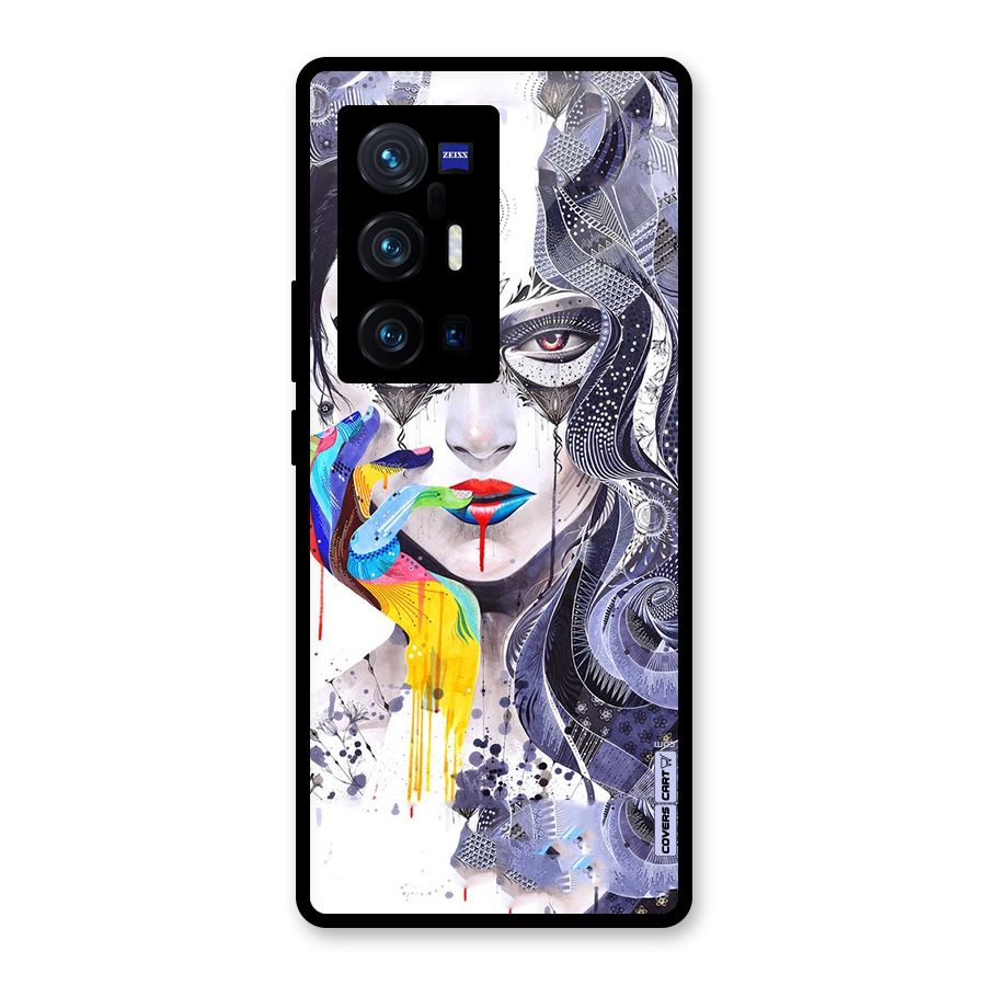 Astonishing Artwork Glass Back Case for Vivo X70 Pro Plus