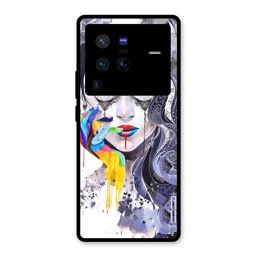Astonishing Artwork Glass Back Case for Vivo X80 Pro