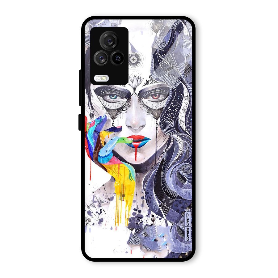 Astonishing Artwork Glass Back Case for Vivo iQOO 7 Legend 5G