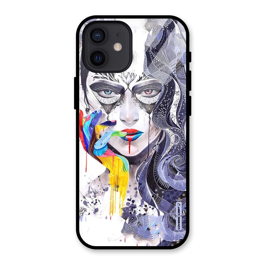 Astonishing Artwork Glass Back Case for iPhone 12