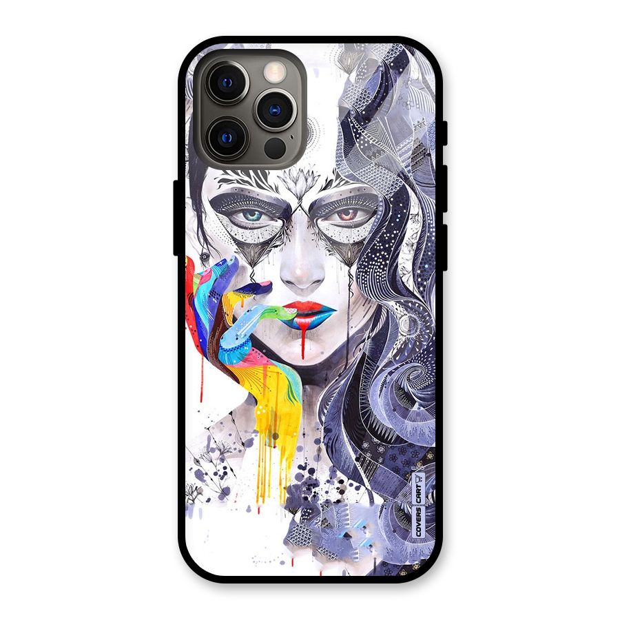 Astonishing Artwork Glass Back Case for iPhone 12 Pro