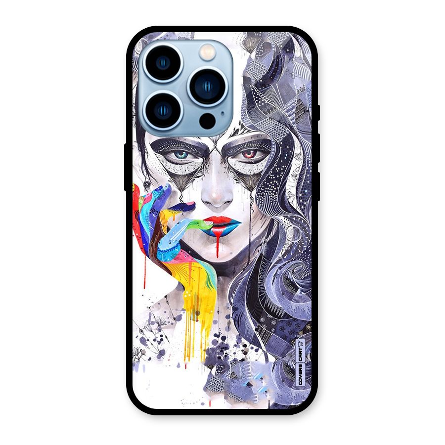 Astonishing Artwork Glass Back Case for iPhone 13 Pro