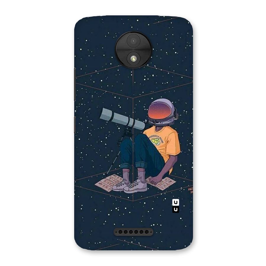 AstroNOT Back Case for Moto C