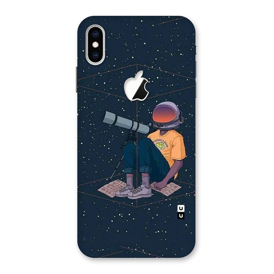 AstroNOT Back Case for iPhone XS Max Apple Cut