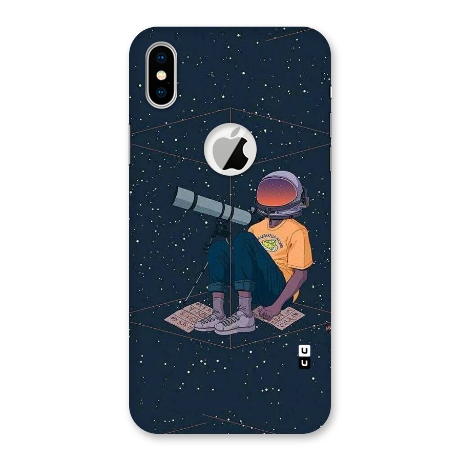 AstroNOT Back Case for iPhone X Logo Cut