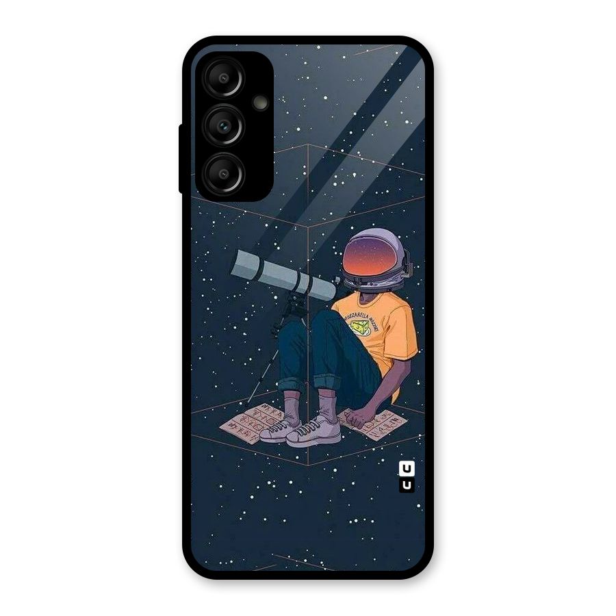 AstroNOT Glass Back Case for Galaxy A14 5G