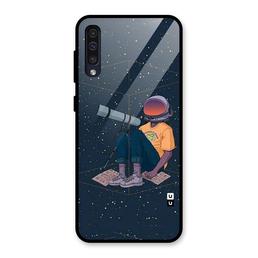 AstroNOT Glass Back Case for Galaxy A50