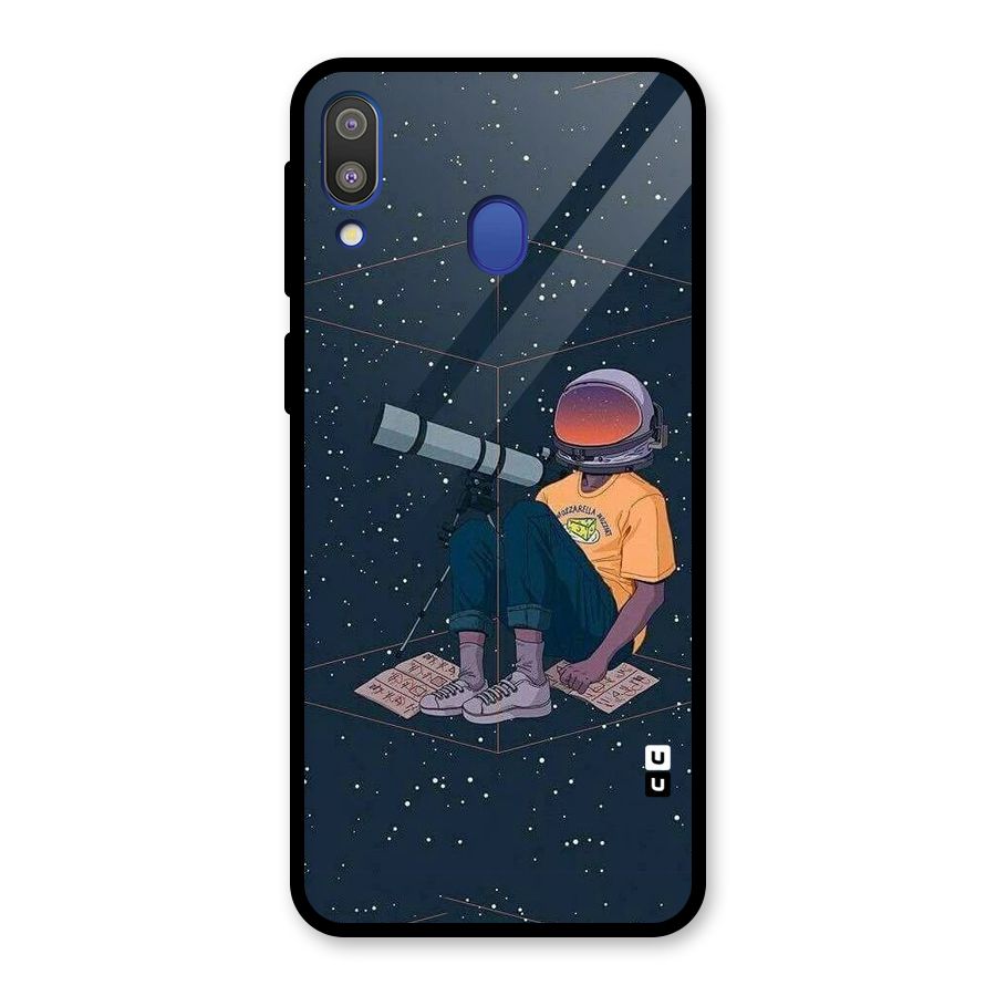 AstroNOT Glass Back Case for Galaxy M20