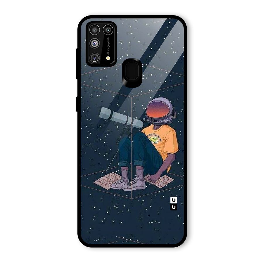AstroNOT Glass Back Case for Galaxy M31