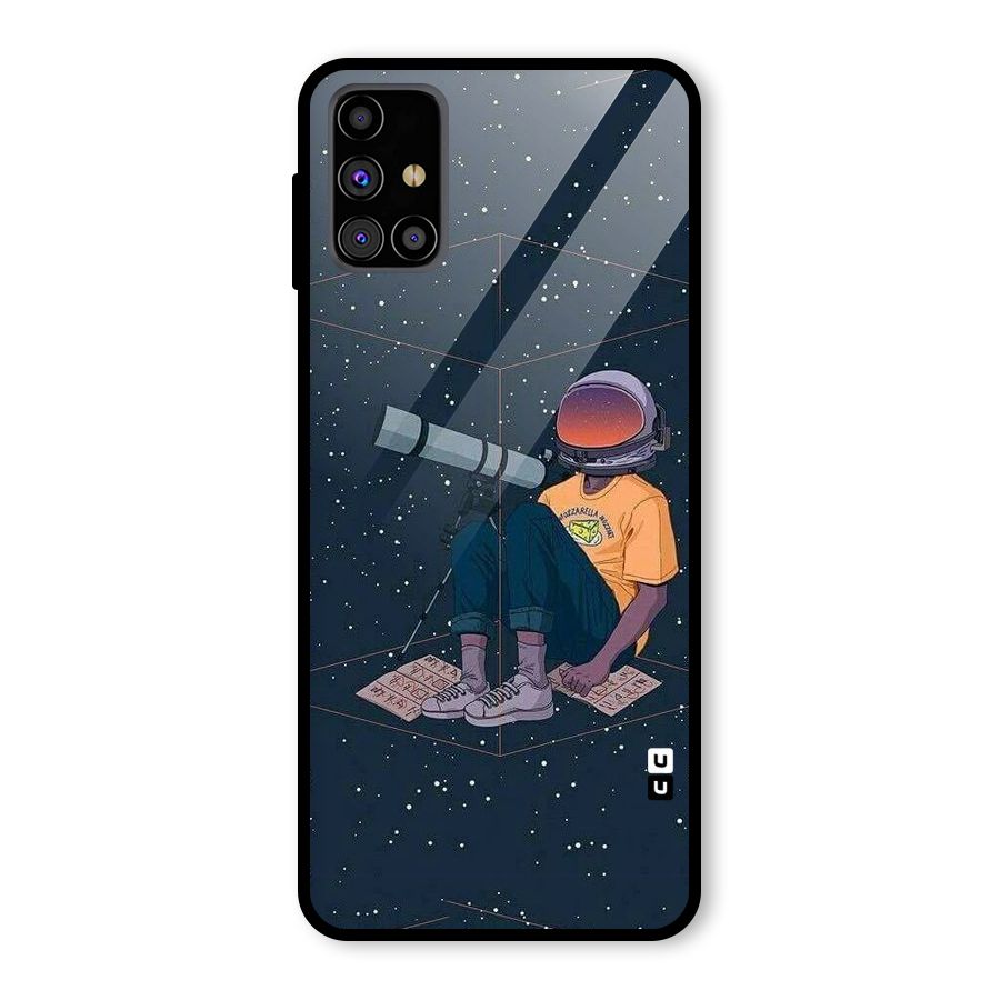 AstroNOT Glass Back Case for Galaxy M31s