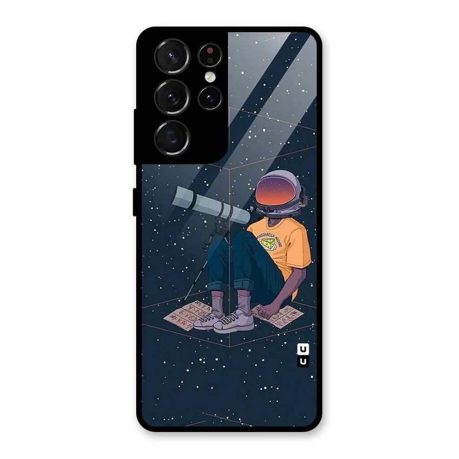 AstroNOT Glass Back Case for Galaxy S21 Ultra 5G