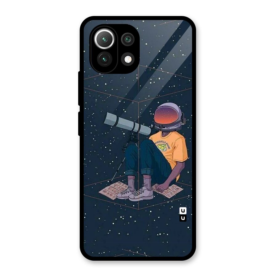AstroNOT Glass Back Case for Mi 11 Lite