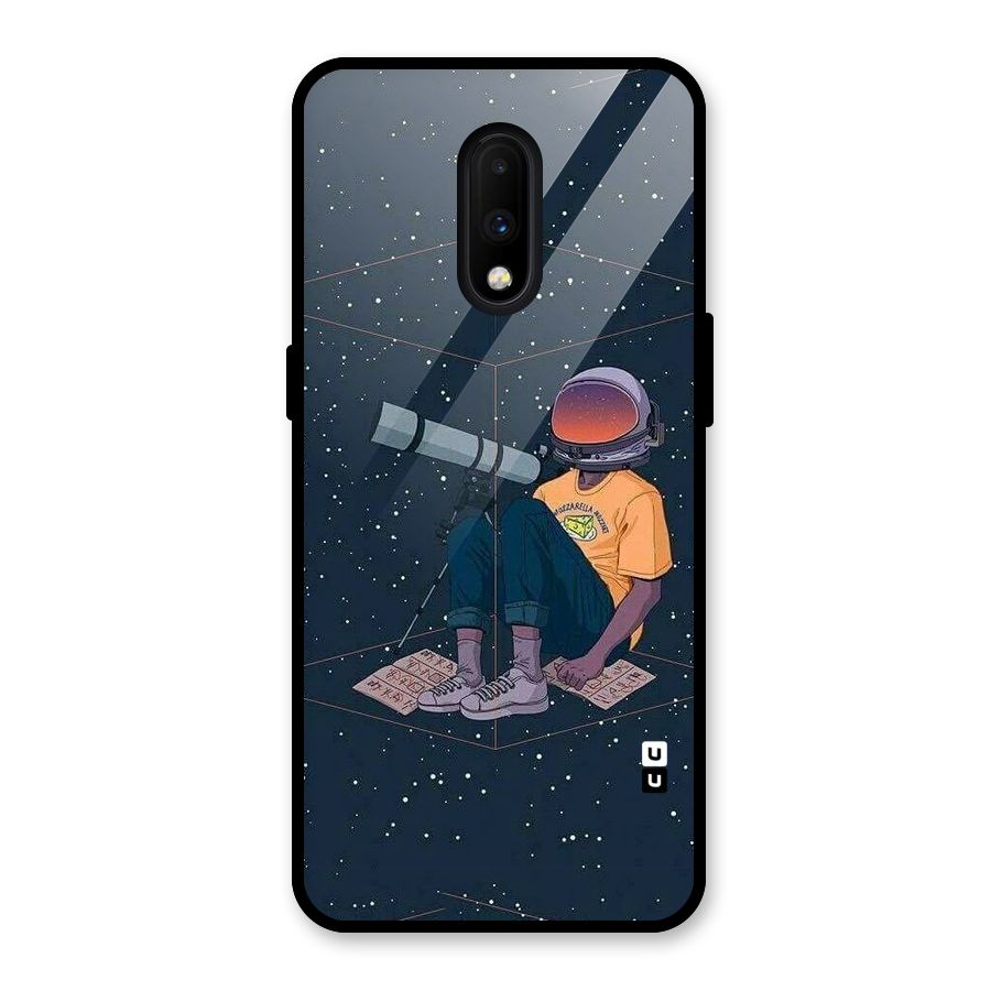 AstroNOT Glass Back Case for OnePlus 7