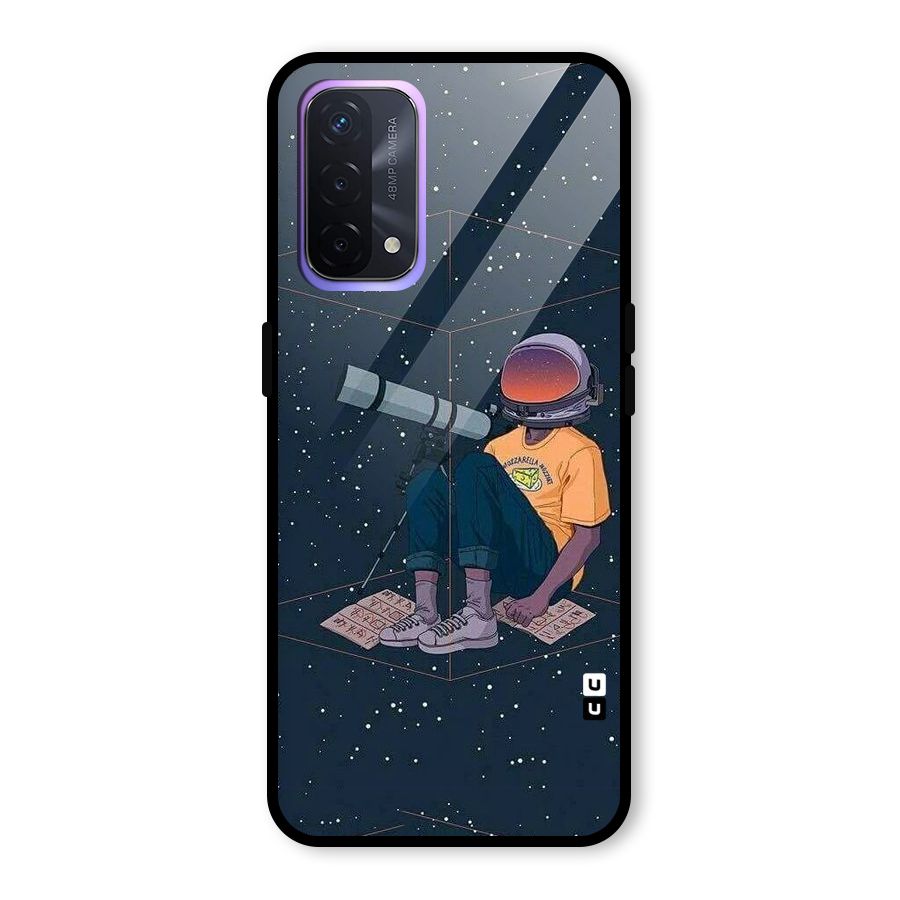 AstroNOT Glass Back Case for Oppo A74 5G