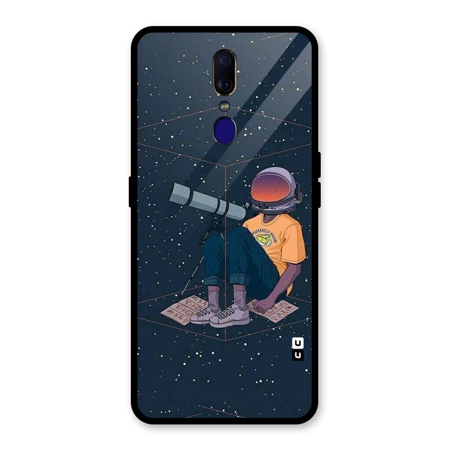 AstroNOT Glass Back Case for Oppo F11