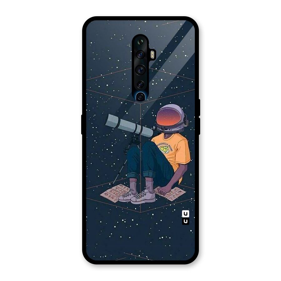 AstroNOT Glass Back Case for Oppo Reno2 F