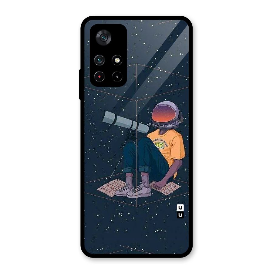 AstroNOT Glass Back Case for Poco M4 Pro 5G
