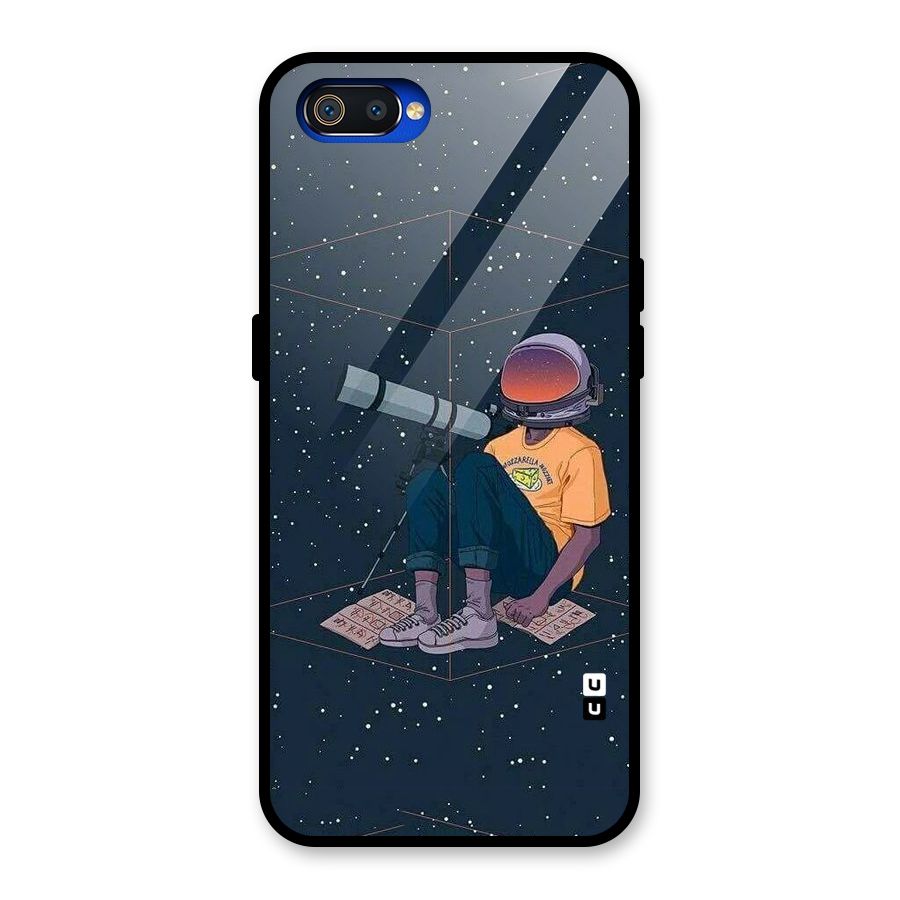 AstroNOT Glass Back Case for Realme C2