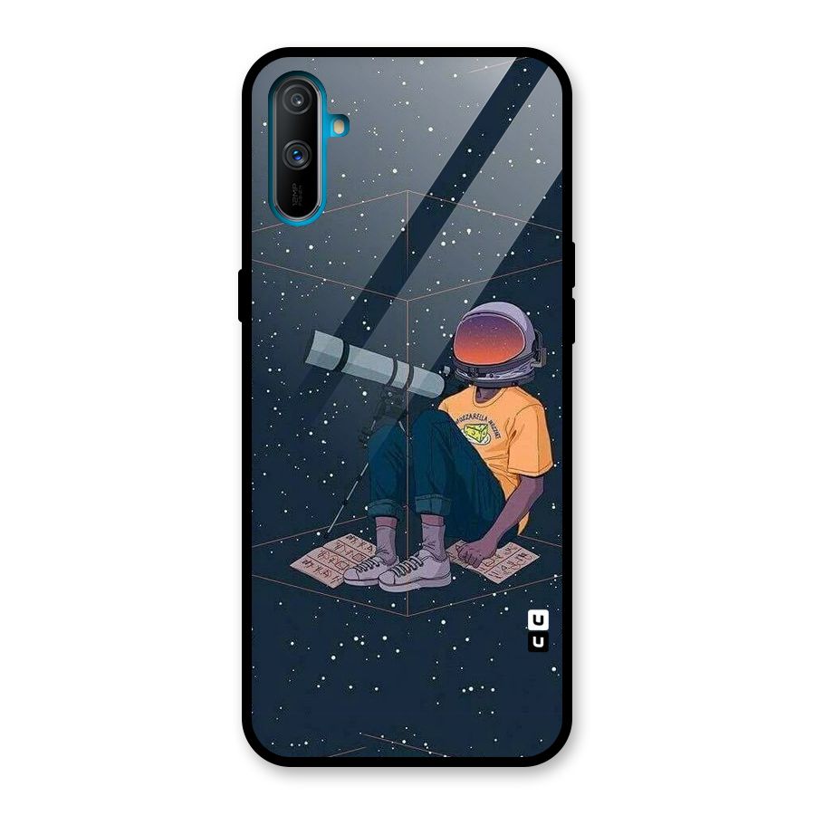 AstroNOT Glass Back Case for Realme C3
