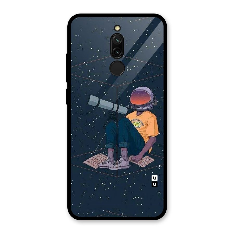 AstroNOT Glass Back Case for Redmi 8