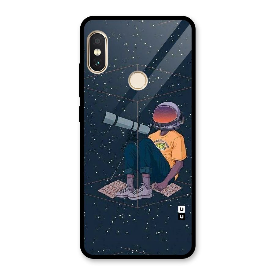 AstroNOT Glass Back Case for Redmi Note 5 Pro