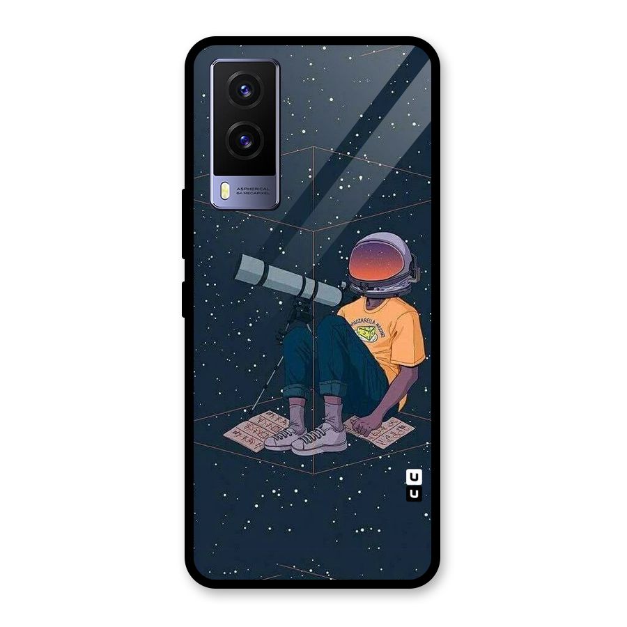 AstroNOT Glass Back Case for Vivo V21e 5G