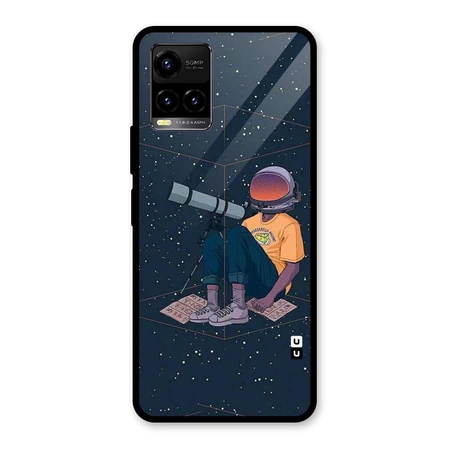AstroNOT Glass Back Case for Vivo Y21T