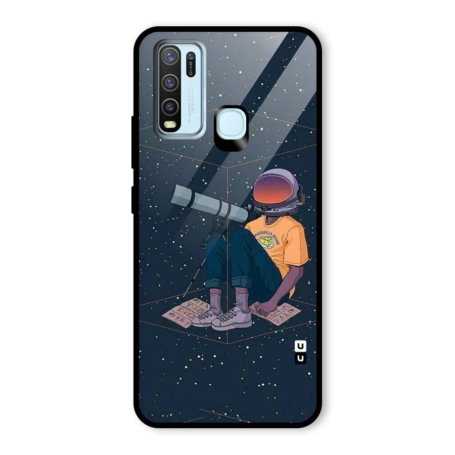 AstroNOT Glass Back Case for Vivo Y30