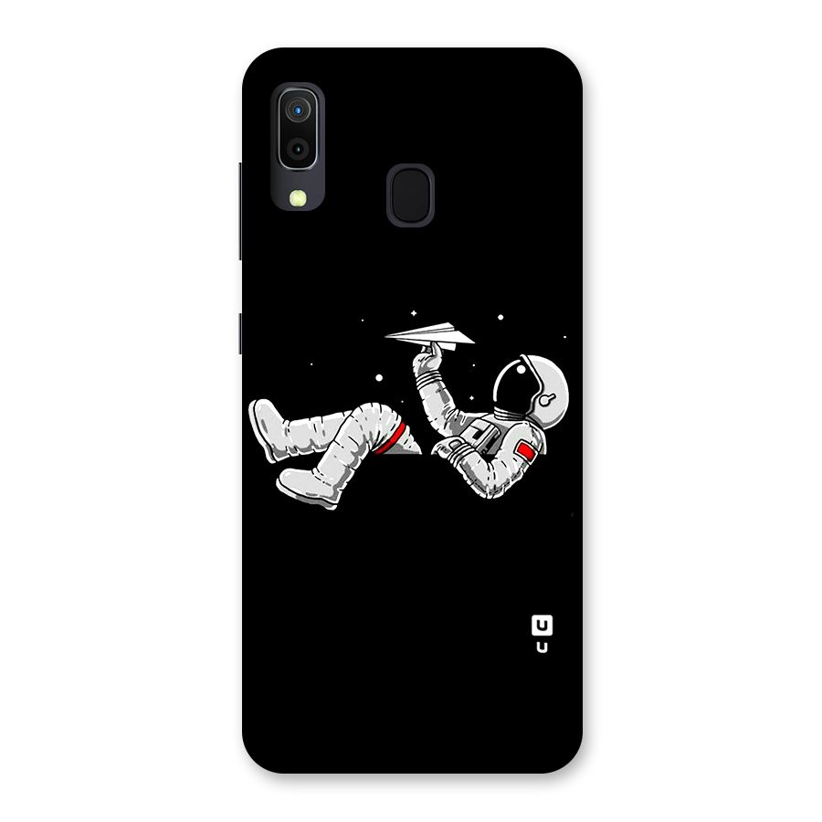 Astronaut Aeroplane Back Case for Galaxy M10s