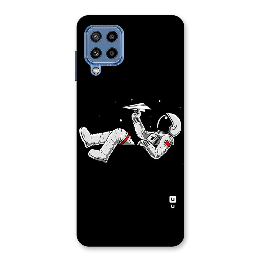 Astronaut Aeroplane Back Case for Galaxy M32