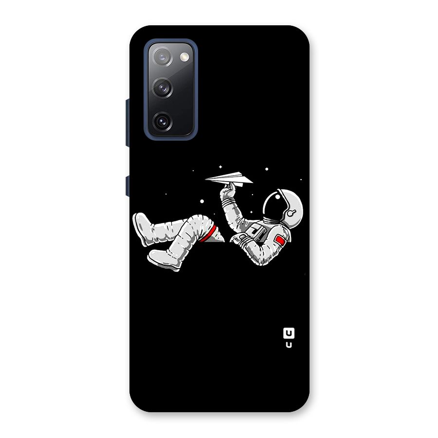 Astronaut Aeroplane Back Case for Galaxy S20 FE