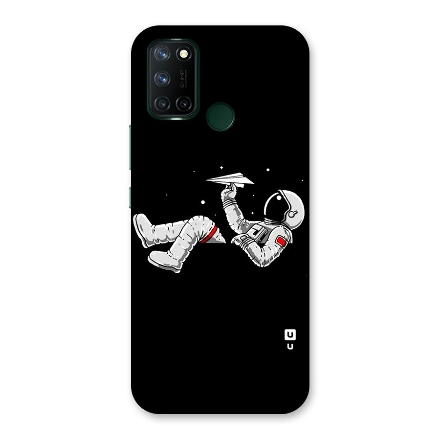 Astronaut Aeroplane Back Case for Realme 7i
