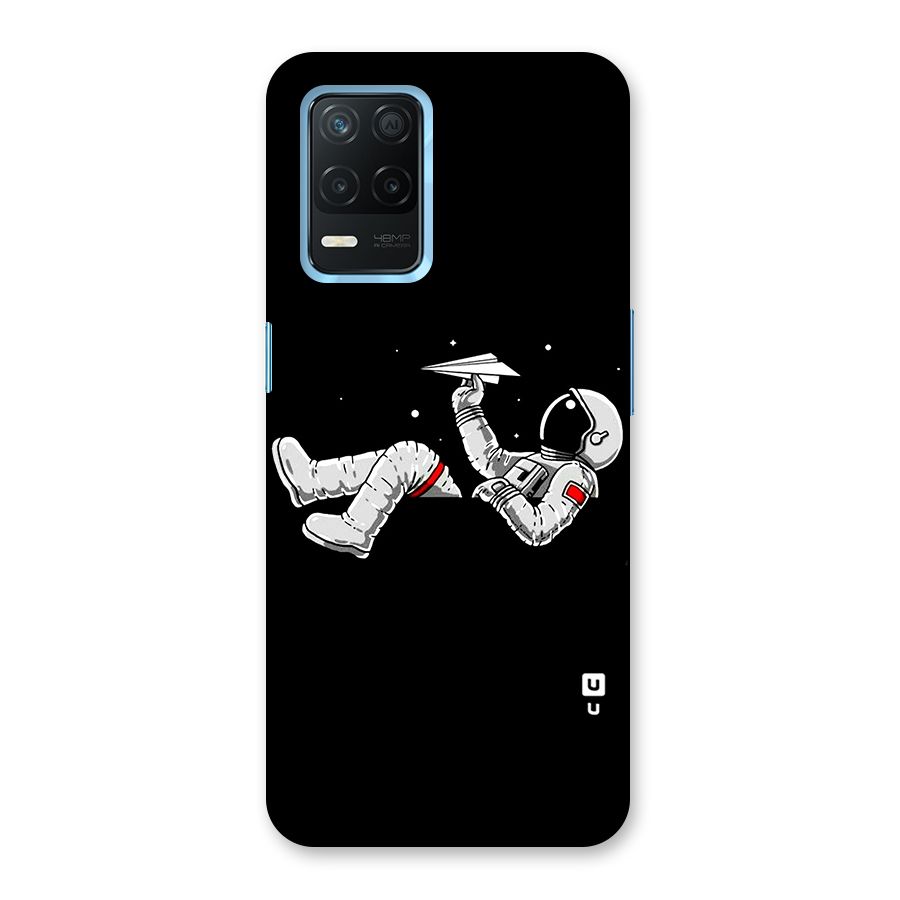 Astronaut Aeroplane Back Case for Realme Narzo 30 5G