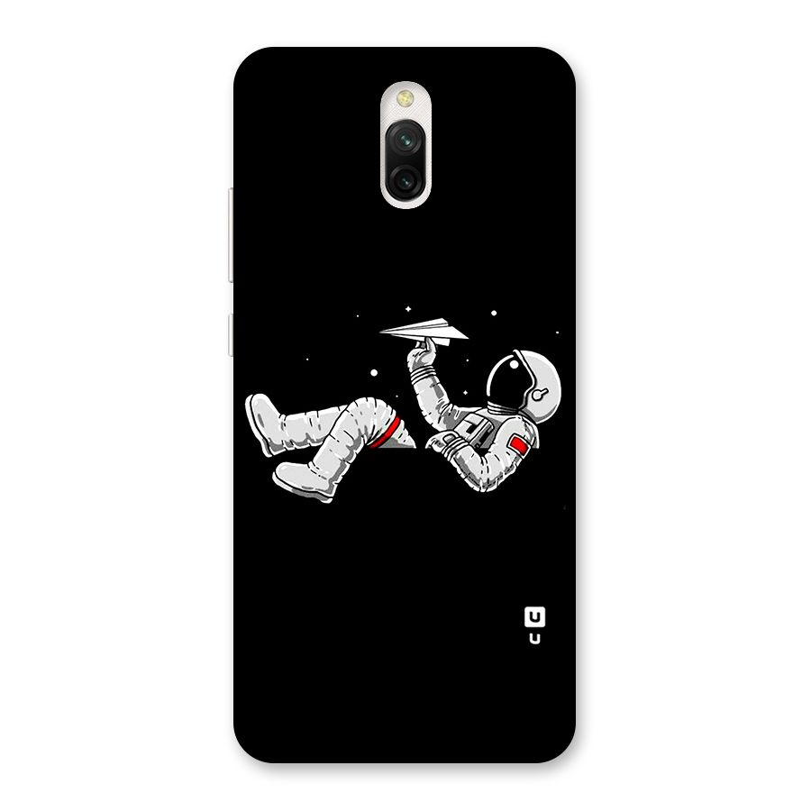 Astronaut Aeroplane Back Case for Redmi 8A Dual
