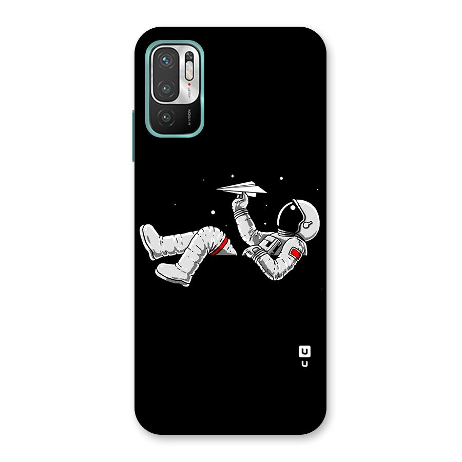 Astronaut Aeroplane Back Case for Redmi Note 10T 5G