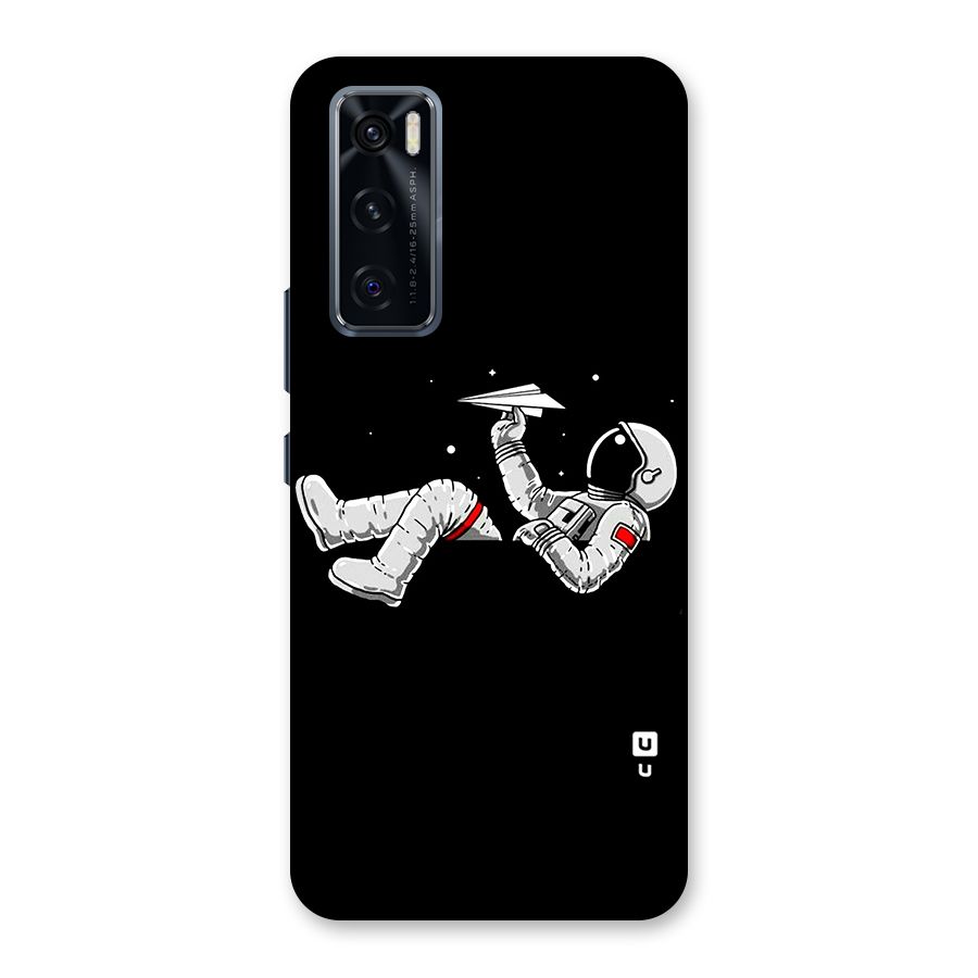 Astronaut Aeroplane Back Case for Vivo V20 SE