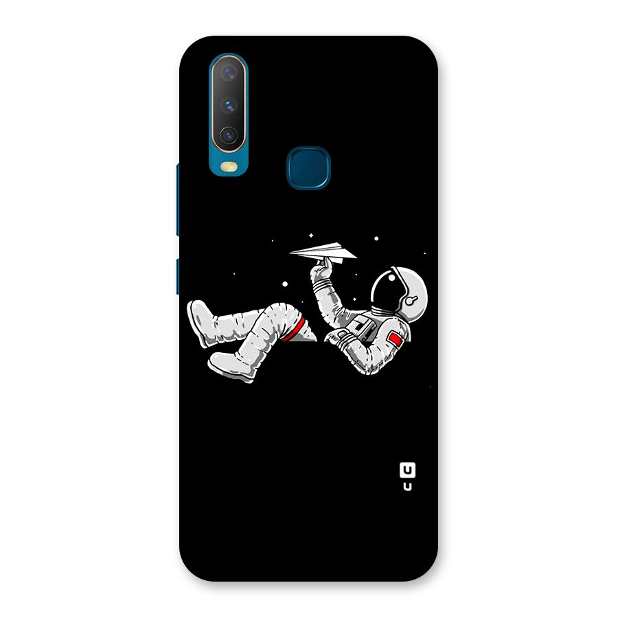 Astronaut Aeroplane Back Case for Vivo Y11