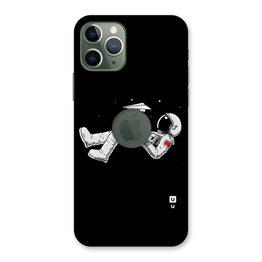 Astronaut Aeroplane Back Case for iPhone 11 Pro Logo  Cut