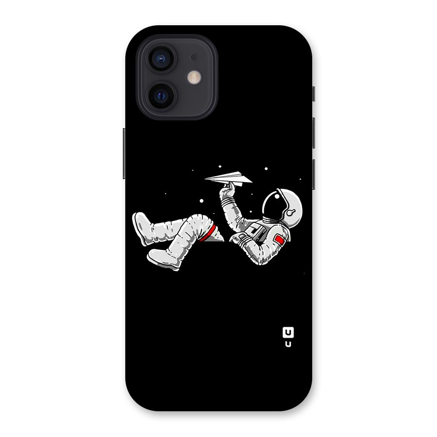 Astronaut Aeroplane Back Case for iPhone 12