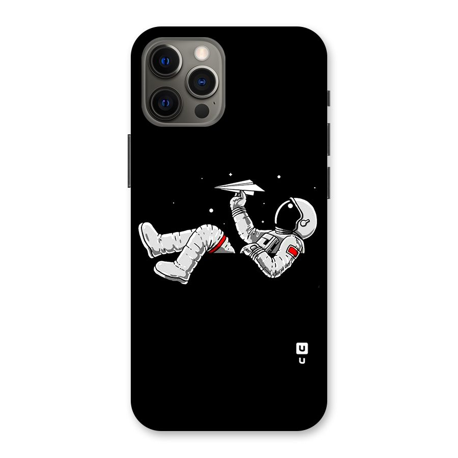 Astronaut Aeroplane Back Case for iPhone 12 Pro Max