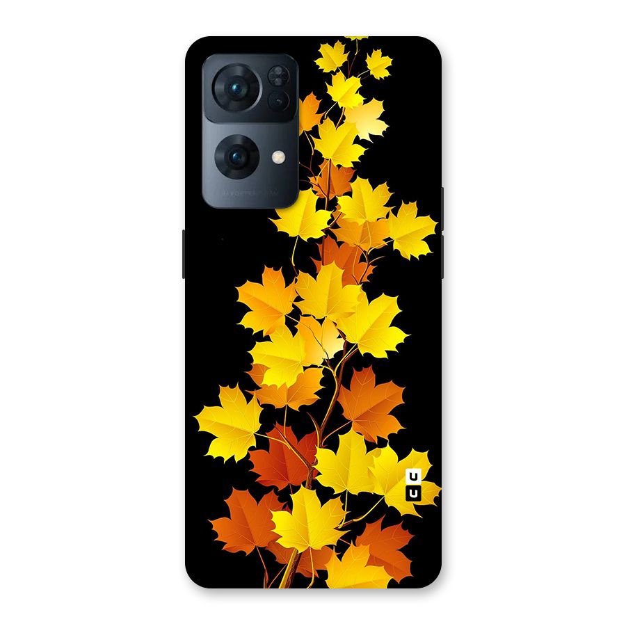 Autumn Forest Leaves Back Case for Oppo Reno7 Pro 5G