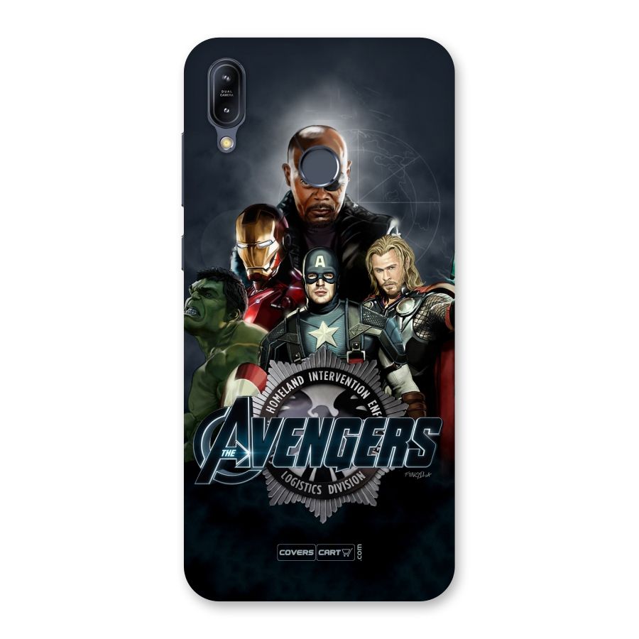 Avengers Back Case for Zenfone Max M2