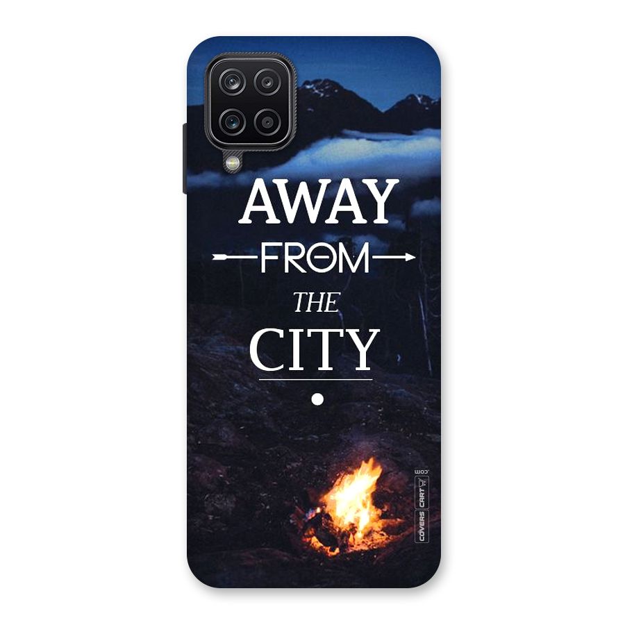 Away From City Back Case for Galaxy A12