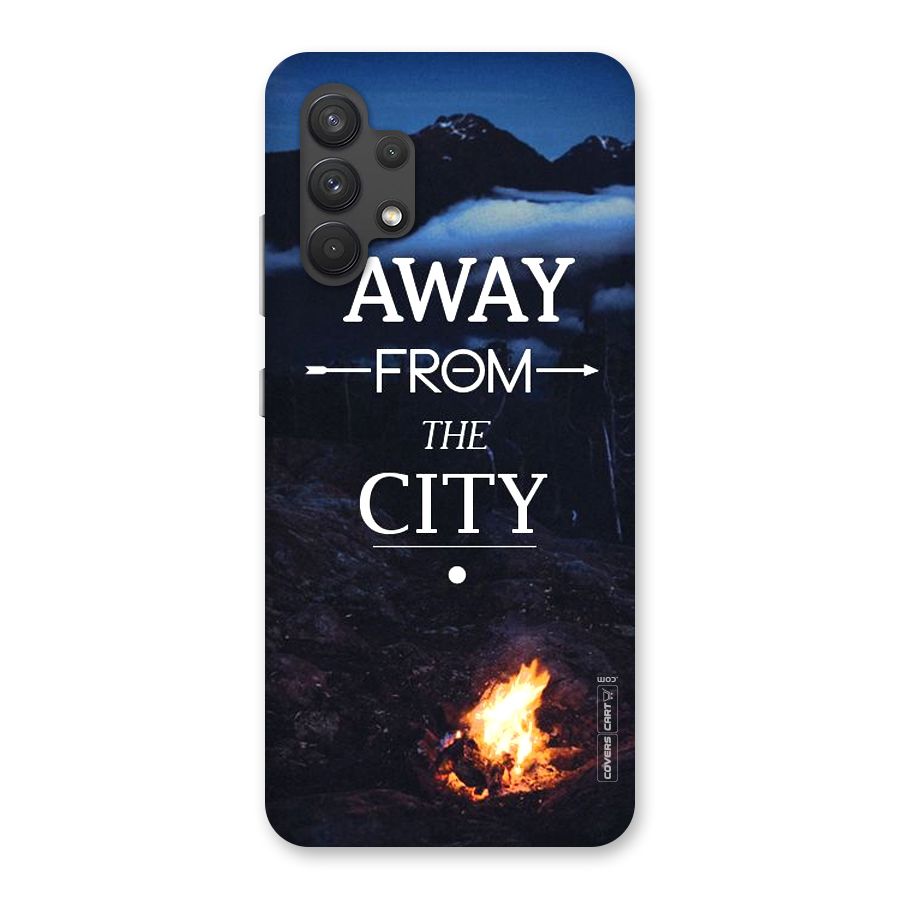 Away From City Back Case for Galaxy A32