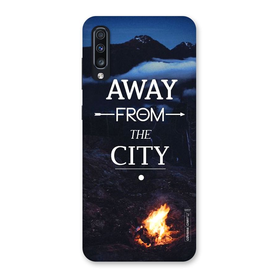 Away From City Back Case for Galaxy A70