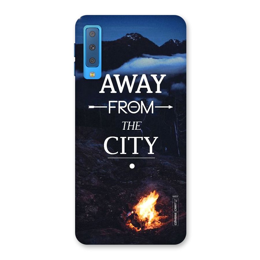 Away From City Back Case for Galaxy A7 (2018)