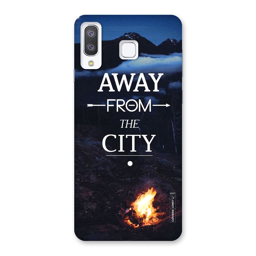 Away From City Back Case for Galaxy A8 Star